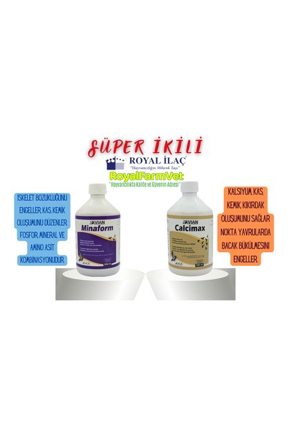 500 ml Minaform-calcimax Yumurta Felci ,mineral,kas Ve Kemik Gelişimi
