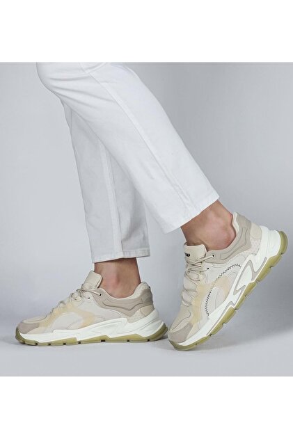 Jump 29085 Sneaker Ortopedik Erkek Spor Ayakkabı BEJ - Fiyatı