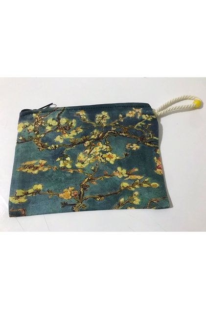 Van Gogh Pattern Cloth Pen Holder Wallet Makeup Bag Cloth Bag
