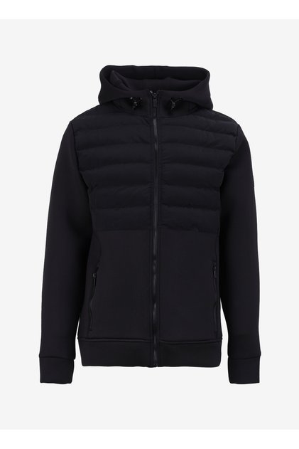 Kapüşon Yaka Kapitone Siyah Erkek Sweatmont F4WM-SWT 2757