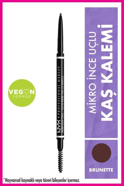 NYX Professional Makeup Ultra İnce Kaş Kalemi - Micro Brow Pencil