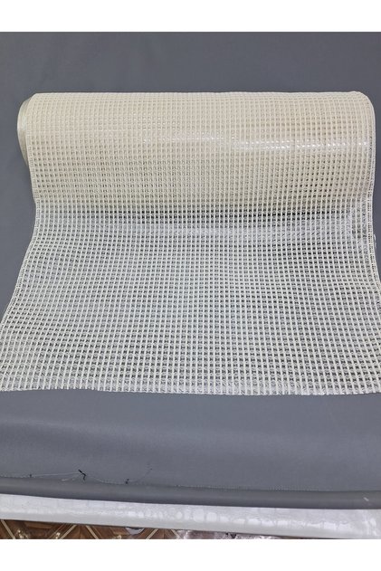 Pvc Lace Shelf and Cabinet Cover Runner (Cream)