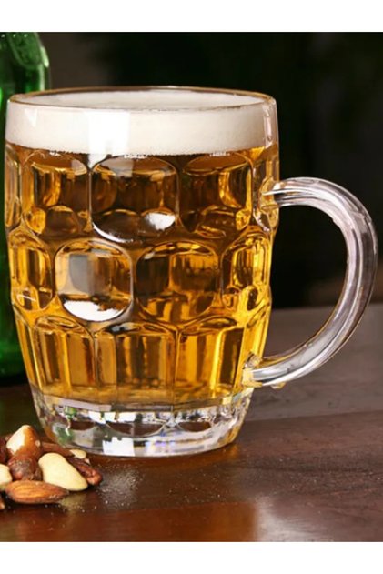 Arjantin Pub Bar 540 CC.24 Adet Kulplu Bira Bardağı.