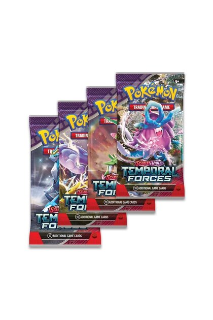 Pokemon Temporary Forces Scarlet&Violet Series Game Card 4 Pack