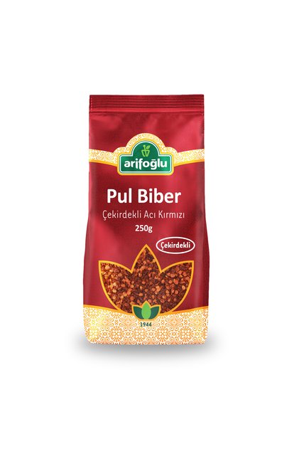 Pul Biber Çekirdekli Kırmızı 250g