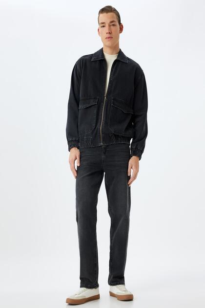 Siyah Erkek Jeans 5WAM40121ID