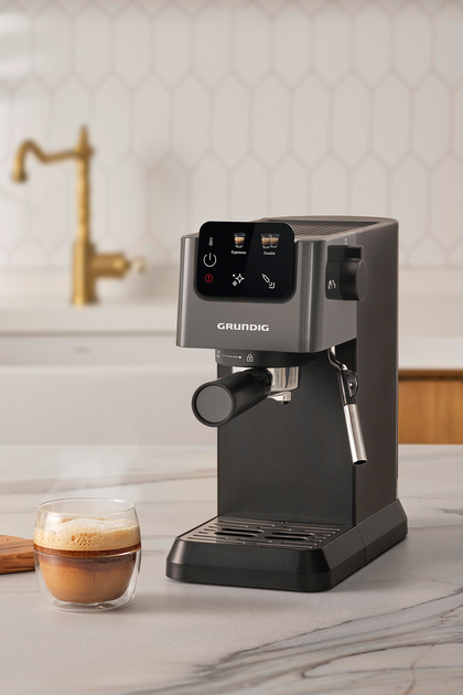 Grundig Delisia Coffee KSM 4330 Süt Köpürtücülü Manuel Espresso