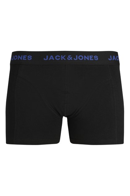 Men's 5-Piece Solid Color Boxer Pack with Logo - Black