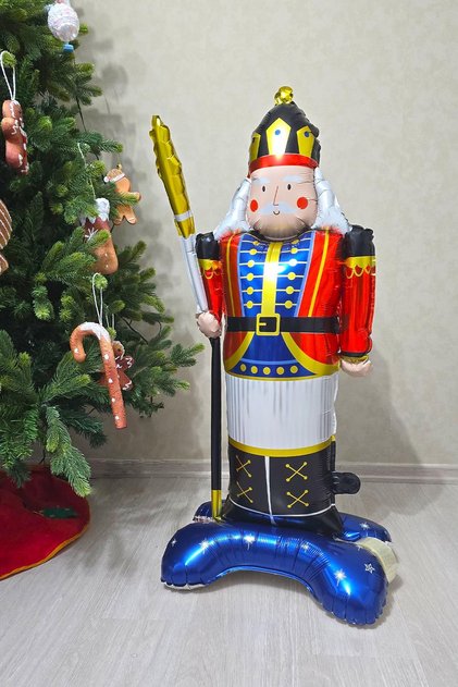 Spear Lead Soldier Foil Balloon Footed Lead Soldier Christmas Balloon