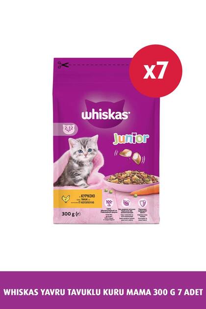 Yavru Tavuklu Kedi Kuru Mama 300 G 7x