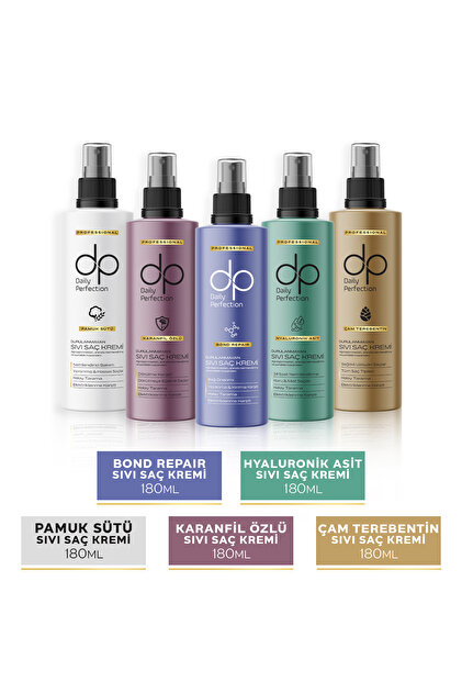 Leave-In Liquid Hair Care Cream Set 180 ml