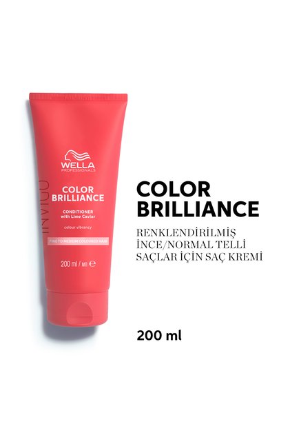 Invigo Color Brilliance İnce Telli, Normal ve Boyalı Saçlar İçin Renk Koruyucu Saç Kremi 200 ML