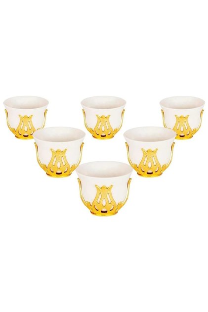 6 Pieces Mirra and Zemzem Set - Arab Espresso Coffee Cup