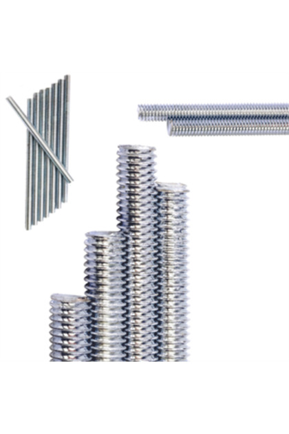 Galvaniz Gijon - Saplama 1mt (100cm) M6 Civata
