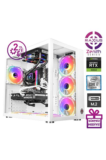RaXius Zenith Z2-i7-4060-127F14 i7-12700F RTX4060 64GB 2TBSSD W11P