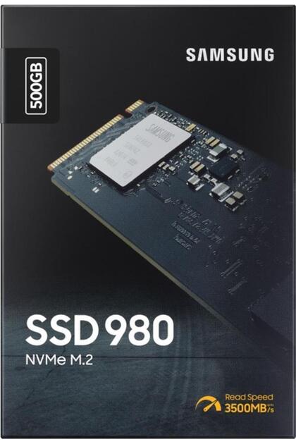 Samsung 500GB 980 M.2 2280 NVMe 3100MB- s 2600MB-s MZ-V8V500BW Ssd