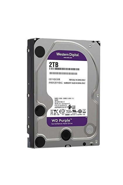 WD Western Dıgıtal Purple Surveıllance 2tb 7/24 5400rpm Sata3 64mb