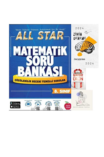 Newton まとめ売り Newton Yayınları NEWTON 8.SINIF ALLSTAR MATEMATİK SB+ZİHİN DENEME