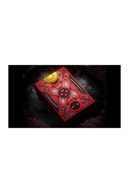 OyuncaklarÜlkesi Theory11 Deadpool Premium Oyun Kağıdı Limited