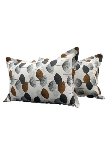 2 Pillow Cases 50x70 with Hidden Zipper