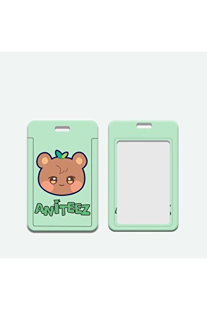 Kpop Dünyasi ATEEZ ANİTEEZ Jongho '' JJONGbear '' Sert Kapak Card