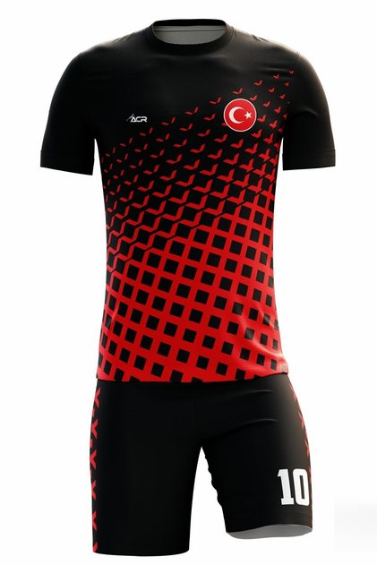 Futbol Forması Meta Model - Kişiye Özel Isim Ve Numara Yazılabilir Dijital Baskı Tasarım