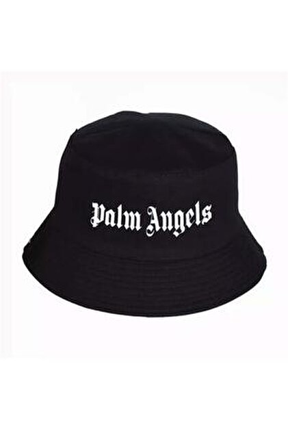 【rana' 】PALM ANGELS ブラック バケットハット Köstebek Palm Angels Siyah Bucket Şapka - Fiyatı, Yorumları