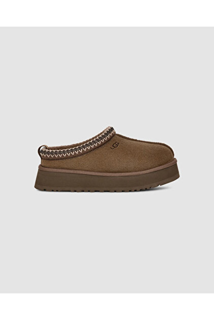UGG W Tazz Kalın Taban Süet Terlik Kadın Terlik 1122553 Hickory