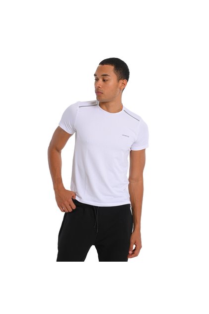 Conforto3 Men's White Running T-Shirt 24Ke013-Byz