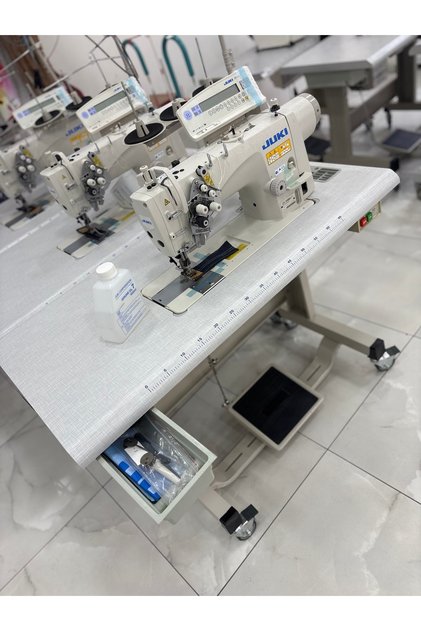 Lh-3588a-7 Juki Çift Iğne1/4 Ful Otomatik Dikiş Makinesi