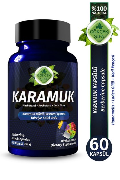 Karamuk Kapsül (BERBERİN CAPSULE)