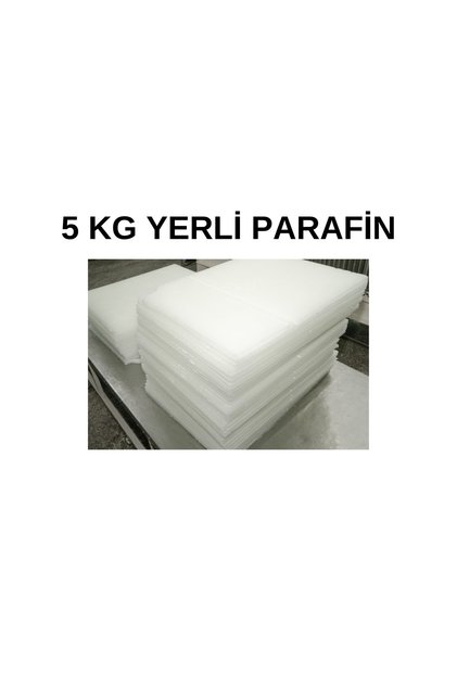 5 KG Parafin Mum Yapım Malzemesi Mum Yapımı 5 Kilo Paket İçinde Mum Yapma