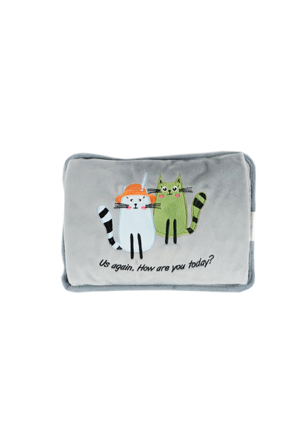 Cats Greeting Cat Electric Hot Water Bottle