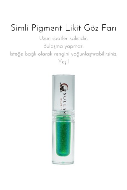 Silvery Hologram Pigment Liquid Headlight - 006