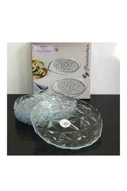 10663 Estrella Cake Plate 6 Pcs 20 cm