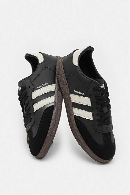 brunt ハーモニー 25 black Tonny Black Unisex Siyah Bej Termo Taban Yanı Şeritli Bağcıklı