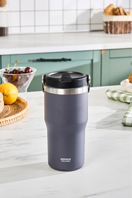 Karaca Star Ice Çelik Sızdırmaz Termos 550 ml Gri - Fiyatı, Yorumları