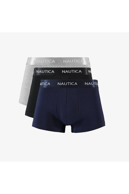 Erkek Renkli 3lü Boxer