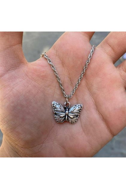 Basic Butterfly Chain Necklace