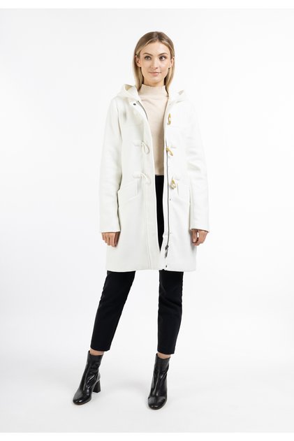 Vlněný kabát typu duffle coat