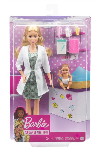 PAPUSA BARBIE DOCTOR PEDIATRU