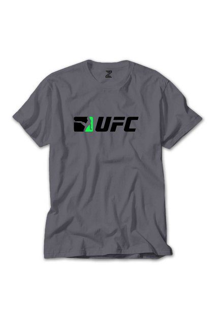 UFC Green Kick Цветна тениска Сив цвят Размер XL