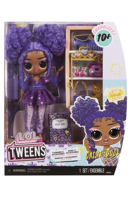 Păpușă fashionista L.O.L. Surprise! Tweens Cassie Cool, cu surprize