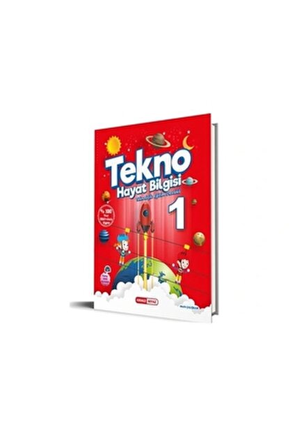 Kırmızı Beyaz Yayınları Kırmızı Beyaz Tekno 1.Sınıf 2.Dönem