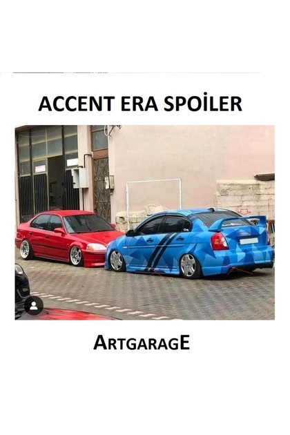 Hyundai Accent Era (BOYASIZ)yüksek Spoiler-fiberglass