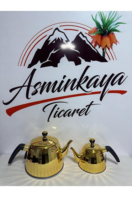 VICALINA vıcalına çaydanlık seti ithal Model Alman Markası Paslanmaz Çelik  Çaydanlık &Ocak üstü Isıtıcı - Main Image