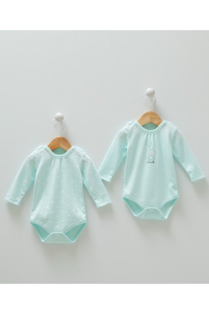 Baby Girl Body Set of 2 100% Cotton