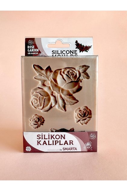 Silikon Kalıp-gül Bahçesi Seti