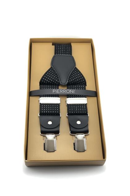Black and White Dotted Trouser Hanger