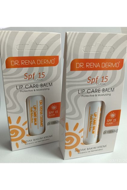 Lip Care Balm 2 Pack (Spf 15)